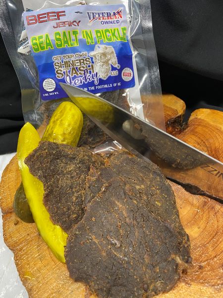 Shiners Stash Sea Salt & Pickle Jerky