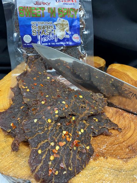 Shiners Stash Sweet 'N Spicy Beef Jerky