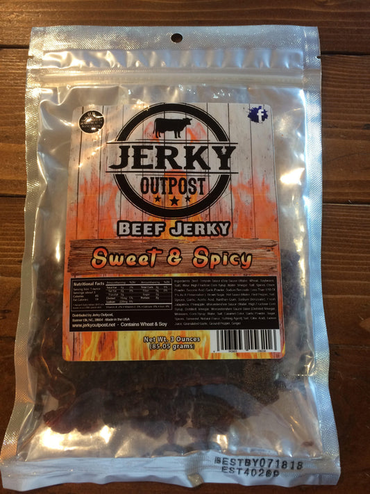 Jerky Outpost Sweet & Spicy Beef Jerky