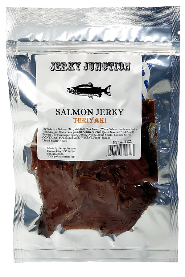 Jerky Junction Teriyaki Salmon Jerky