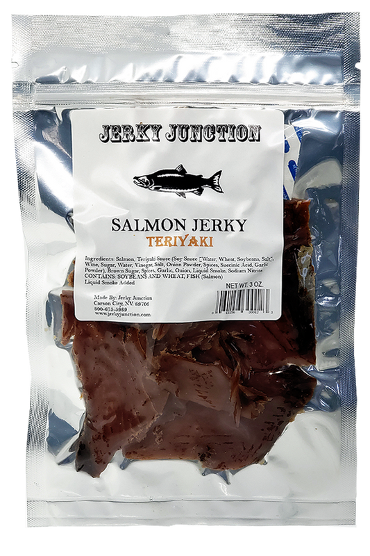 Jerky Junction Teriyaki Salmon Jerky