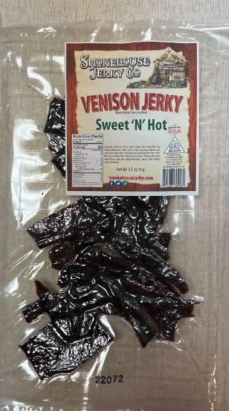 Smokehouse Sweet N' Hot Venison Jerky