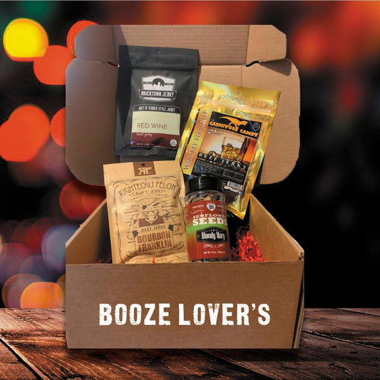 Booze Box Jerky Gift Boxes and Sampler Packs - Jerky Outpost