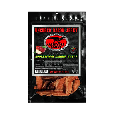 Carnivore Candy Applewood Smoke Style Bacon Jerky