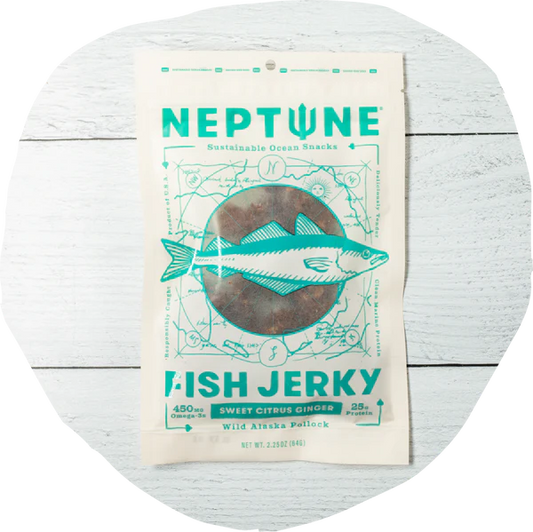Neptune Sweet Citrus Ginger Fish Jerky