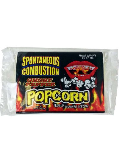 Spontaneous Combustion Ghost Pepper Popcorn