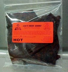 Joe's Beef Jerky Hot