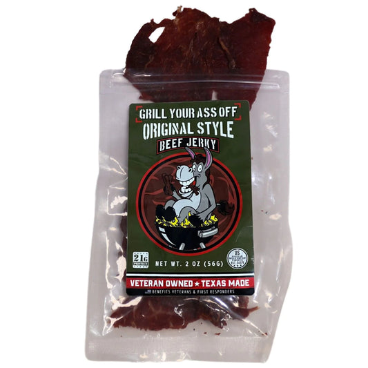 Grill Your A** Off Original Style Beef Jerky