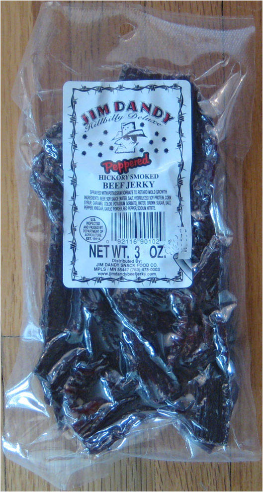 Jim Dandy Peppered Beef Jerky (3 oz)