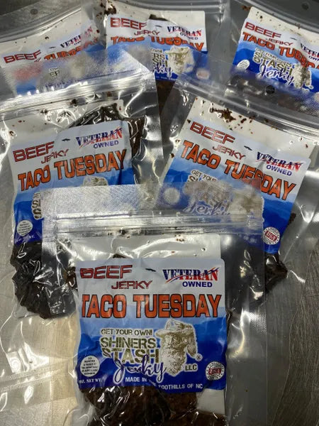 Shiners Stash Taco Tuesday Beef Jerky