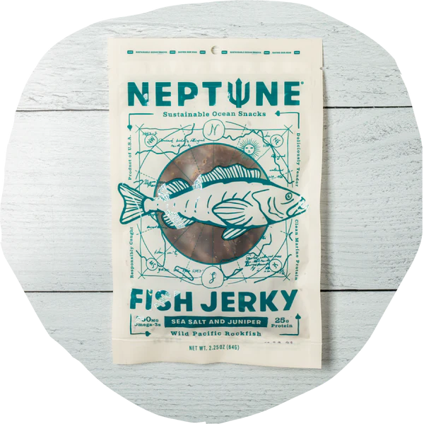 Neptune Sea Salt & Juniper Fish Jerky