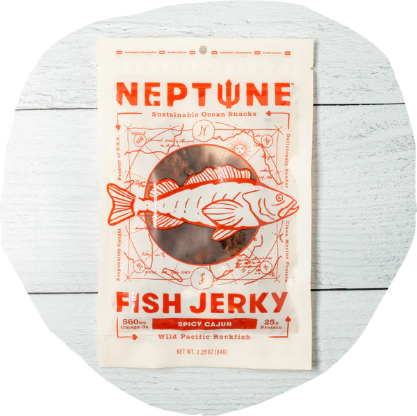 Neptune Spicy Cajun Fish Jerky