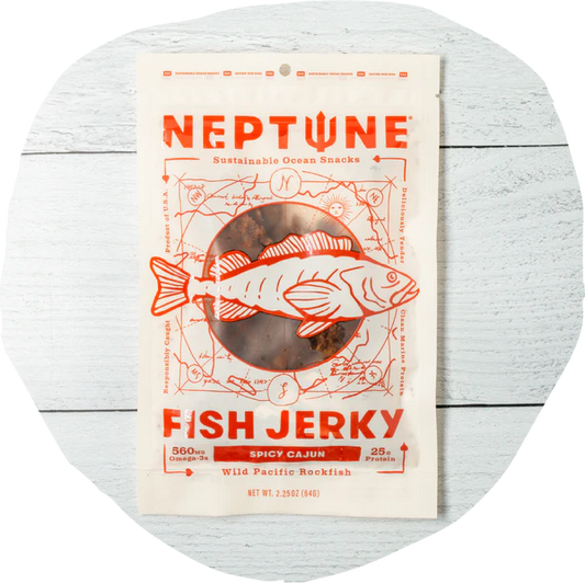 Neptune Spicy Cajun Fish Jerky