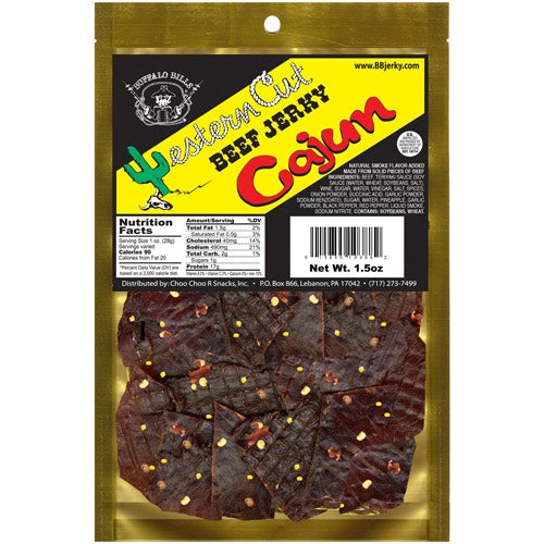 Buffalo Bills Western Cut Cajun Jerky